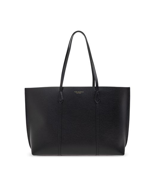 Tory Burch Black Shopper Bag "Perry"