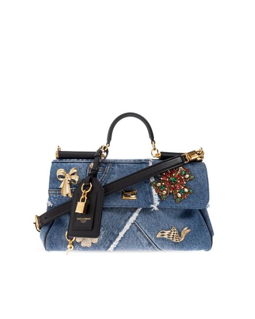 Dolce & Gabbana Black Handbag 'sicily Large',