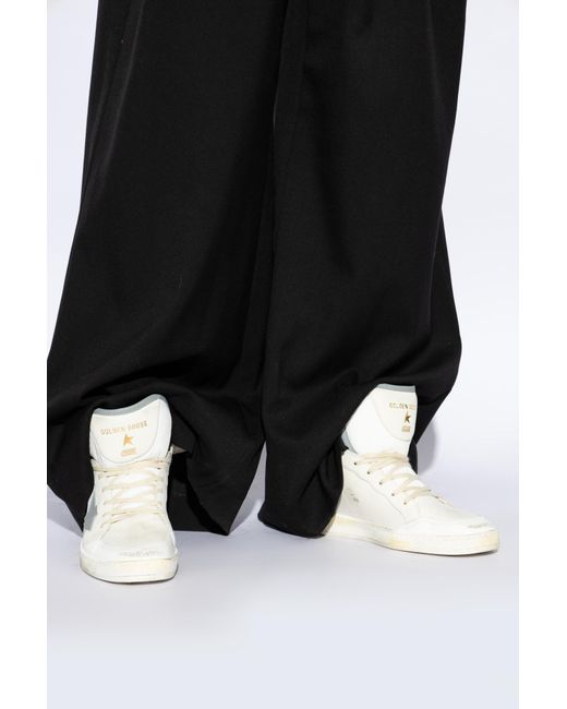 Golden Goose Deluxe Brand Black Sneakers Sky Star With Padded Tongue for men