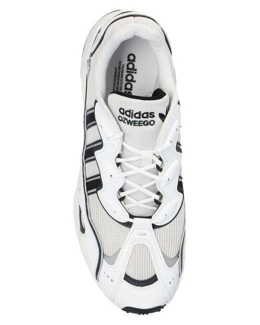 Adidas Originals White 'ozweego' Sneakers,