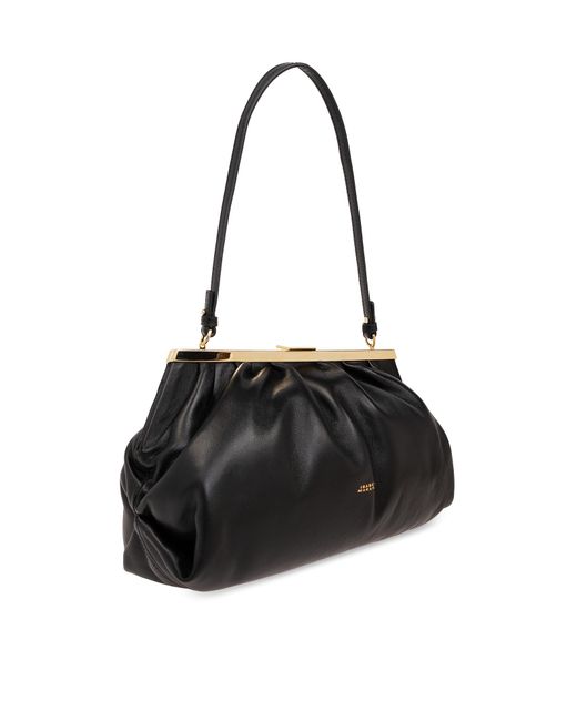 Isabel Marant Black 'leyden' Shoulder Bag,