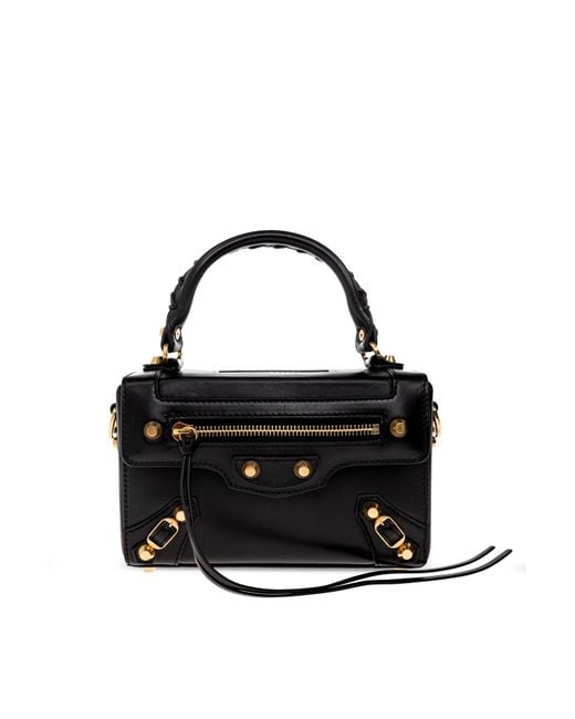 Balenciaga Black Handbag 'Le City Sleek Box'