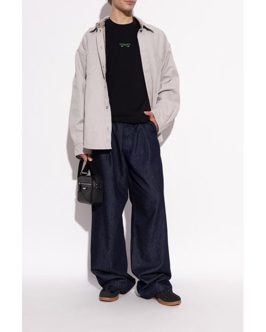 Converse Black Sports Shoes 'Run Star Trainer Ox' for men