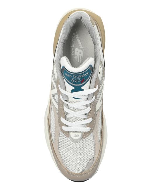 New Balance White Sports Shoes U990Mm6