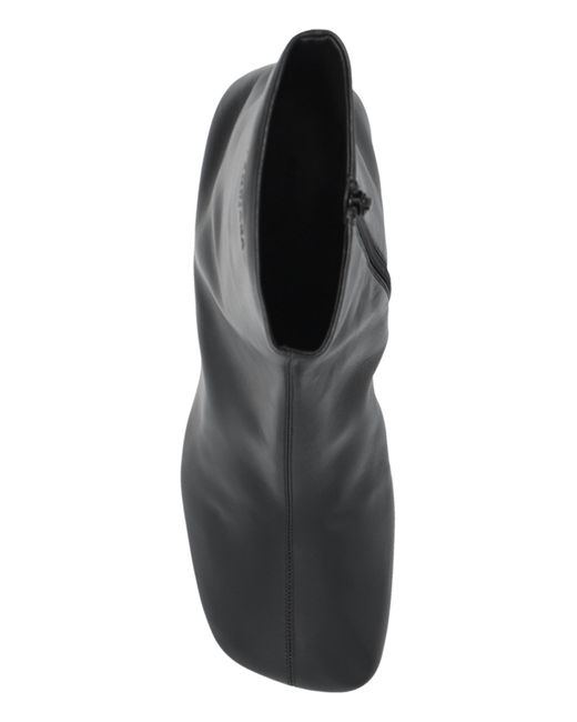 Balenciaga Black Leather Boots 'Dutyfree'