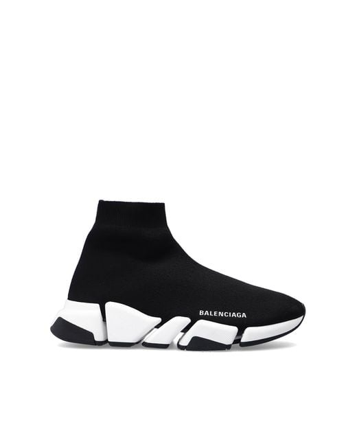 Balenciaga Black Speed 2.0 Recycled Knit Sock Sneakers