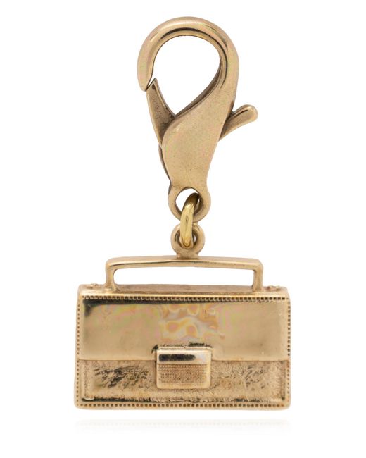 Golden Goose Deluxe Brand Metallic Pendants: Heart, Bag, And Rose,