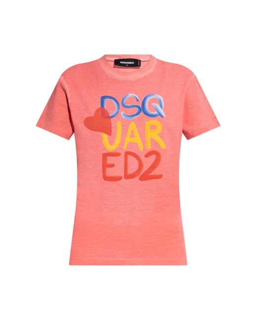 DSquared² Pink T-Shirt Capsule 'Summer Lovers'
