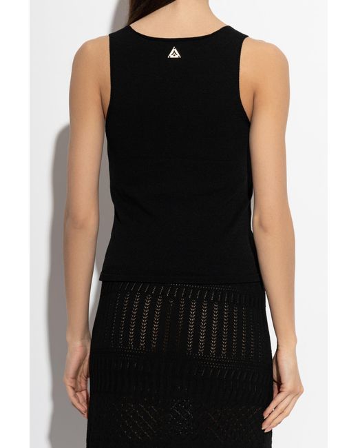 Akep Black Strappy Top