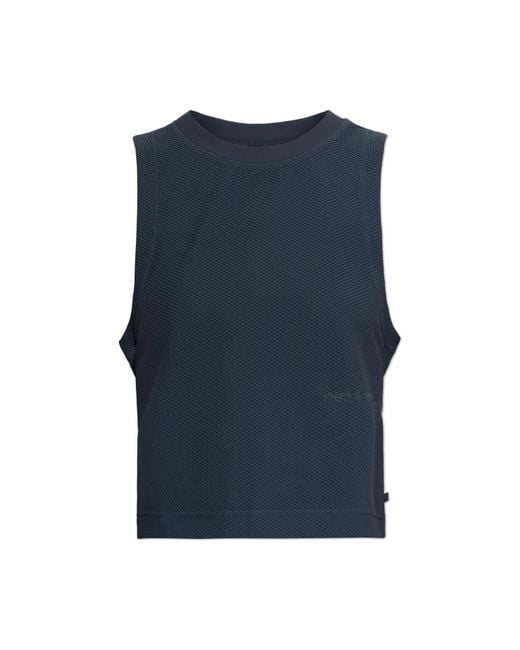 Rethinkit Studios Blue Loose-Fit Sleeveless Top
