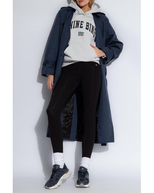 Anine Bing Gray Sport Collection Harvey Hoodie
