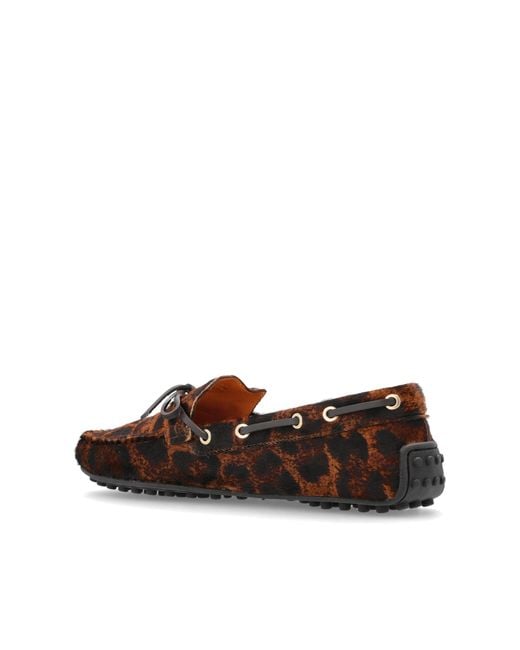 Tod's Black Gomma Loafers