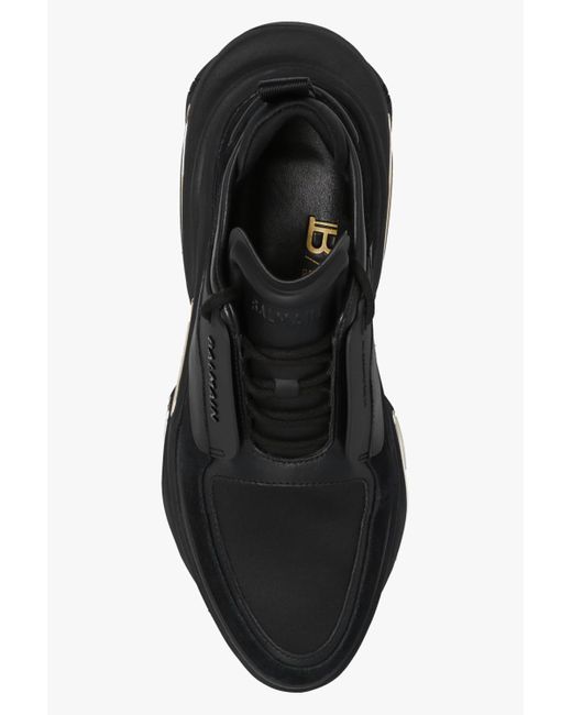 Balmain Black 'b-bold' Sneakers,