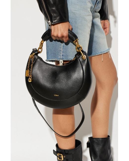 Chloé Black "Banana Small" Hobo Bag