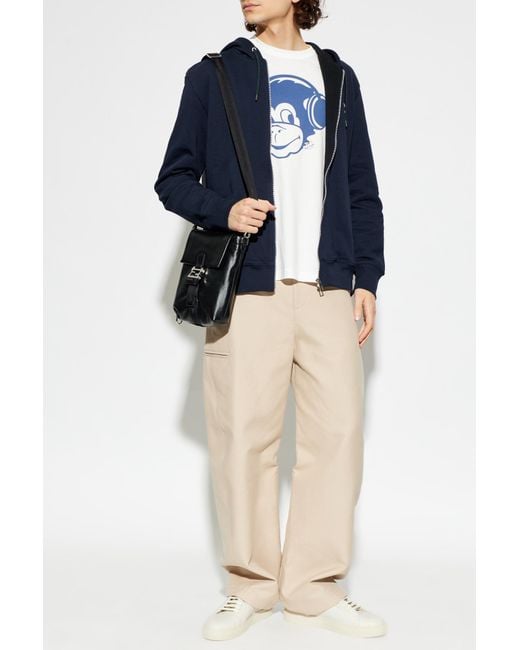 Paul Smith Blue Hoodie for men