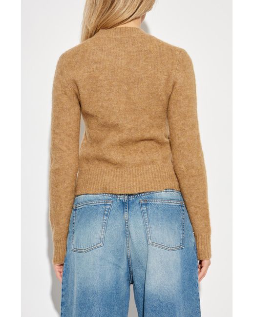 AMI Blue Crew Neck Sweater
