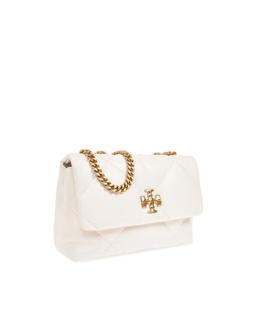 Tory Burch Natural Shoulder Bag 'Kira Diamond Small'