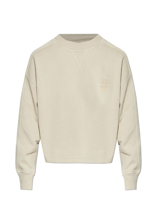 Isabel Marant White "Sunny" Sweatshirt