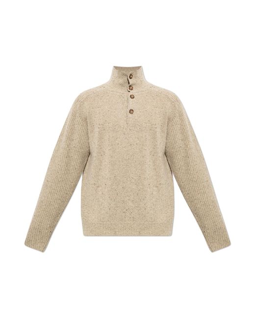 Isabel Marant Natural Wool Turtleneck 'Ken' for men