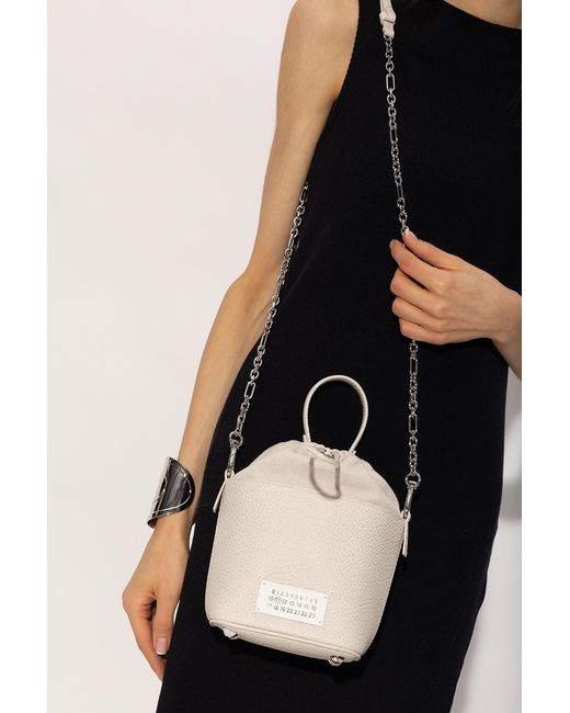 Maison Margiela Natural '5Ac Small' Shoulder Bag
