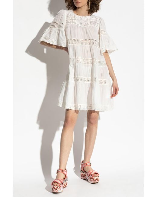 Ulla Johnson White Dress Senna