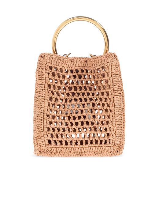 Chloé Orange Handbag "Summer Banana Mini"