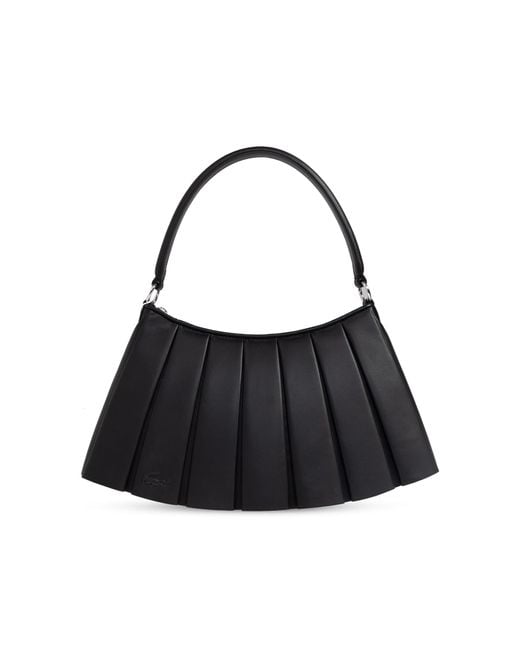 LACOSTE RUNWAY Black Handbag `lenglen M`,