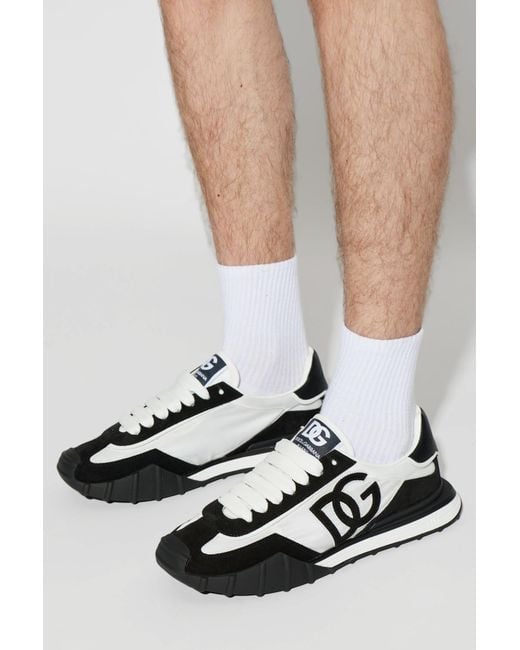 Dolce & Gabbana Black 'Dg Athletic' Sports Shoes for men