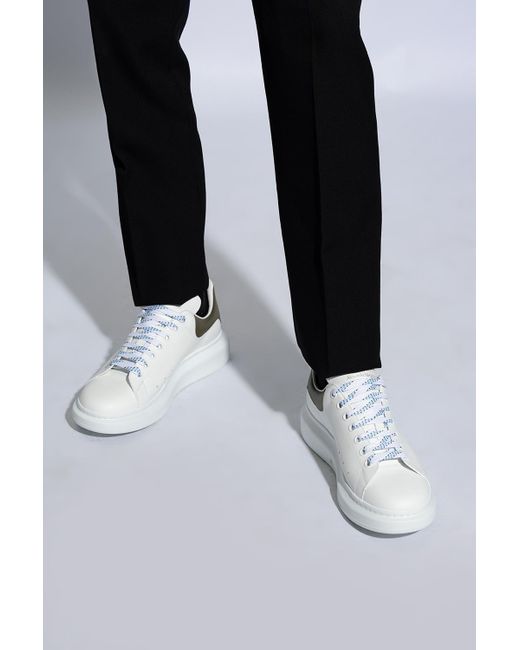 Alexander McQueen White 'larry' Sneakers, for men
