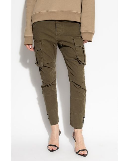 DSquared² Green Cargo Pants
