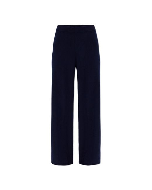 Gestuz Blue "Gzmanzi" Wool Trousers