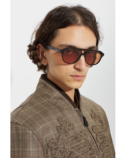 McQueen Black Sunglasses
