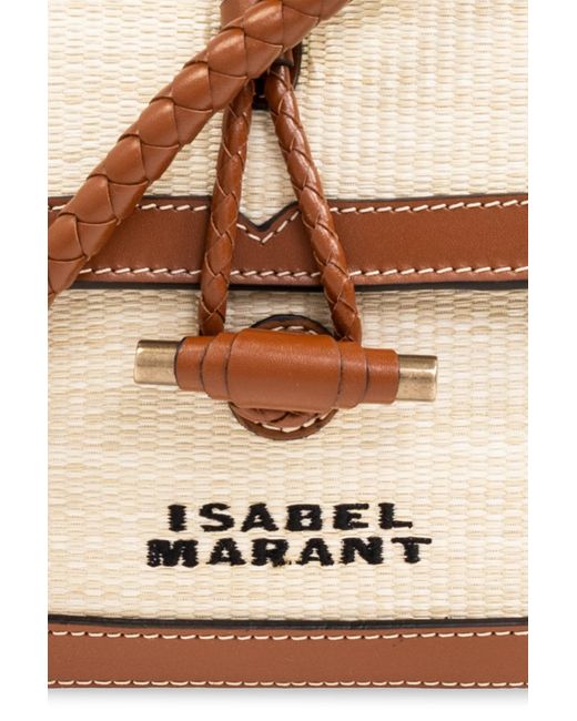 Isabel Marant Brown 'vigo' Shoulder Bag,