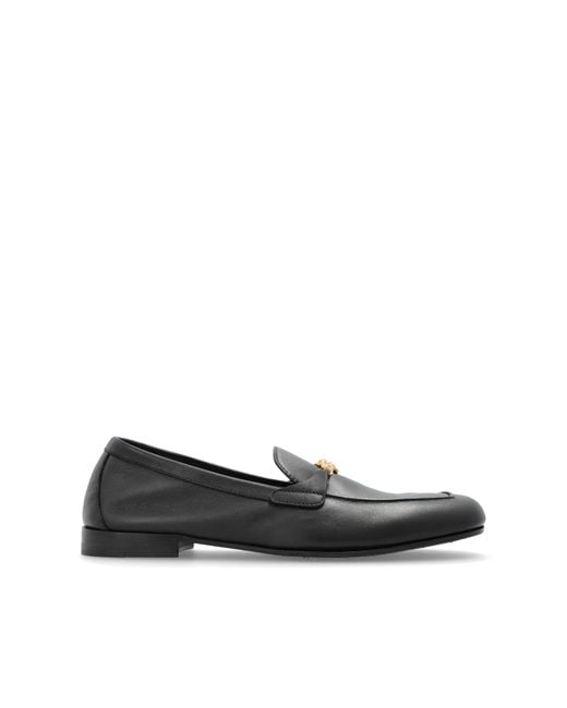 Versace Black Loafers Type Shoes