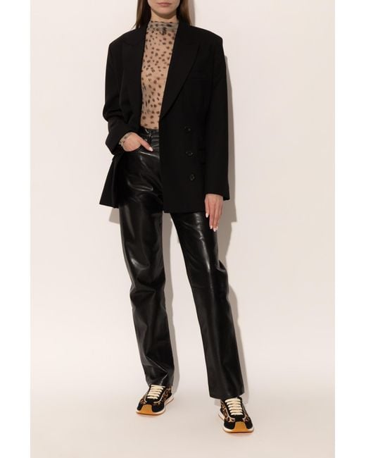 Dolce & Gabbana Black 'Dg Cushion' Sports Shoes