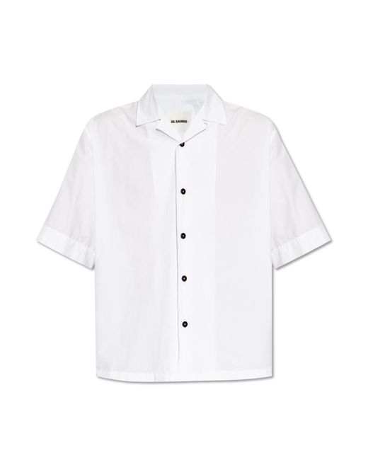 Jil Sander White + Relaxed-fitting Shirt, for men