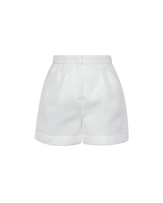 Max Mara White Shorts "Avena"