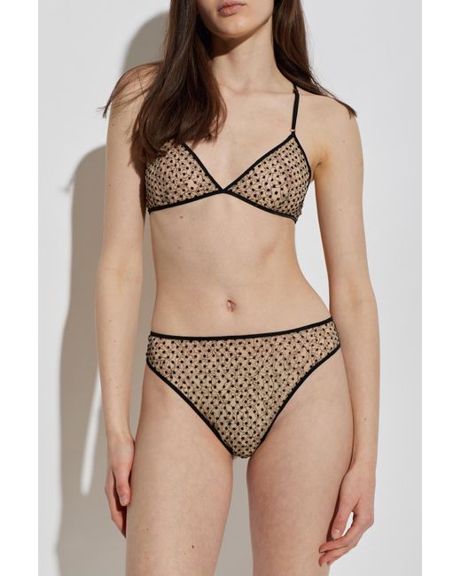 Tom Ford Gray Lace Briefs