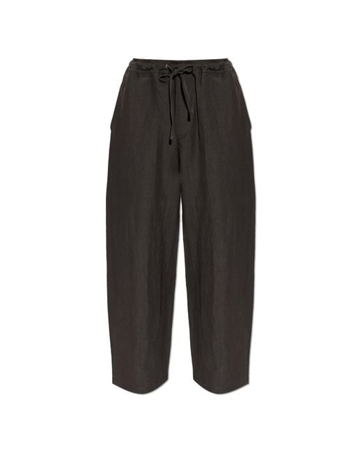 Studio Nicholson Black 'Sonny' Trousers for men