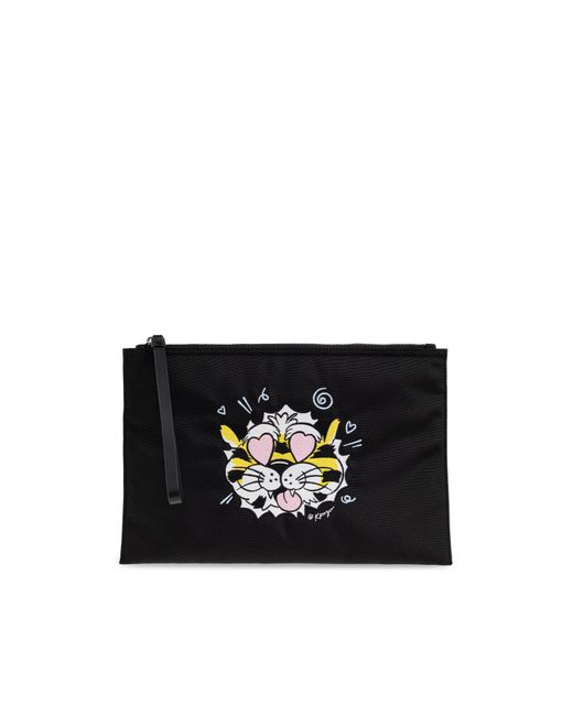 KENZO Black Handbag for men