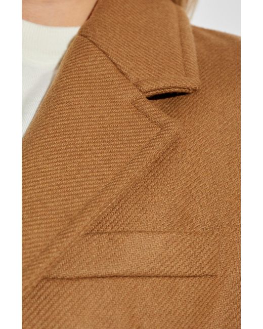 DSquared² Natural Wool Coat