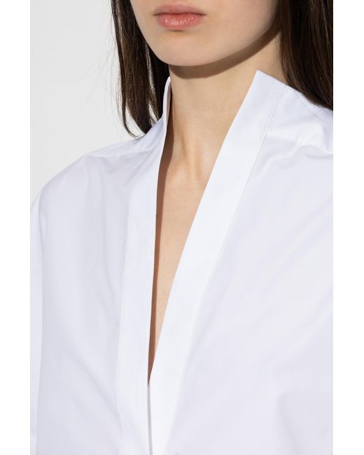 Jacquemus White Tunic 'Moisson'