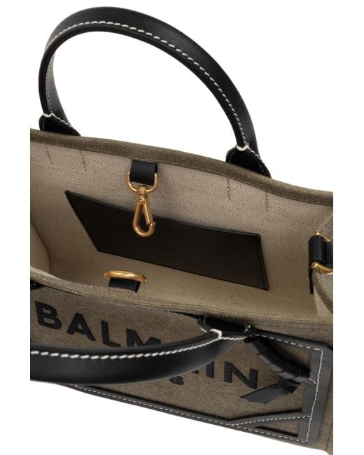 Balmain Green Shopper Bag