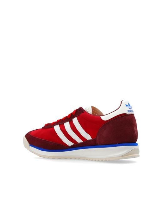 Adidas Originals Red ‘Sl 72 Rs’ Sports Shoes for men