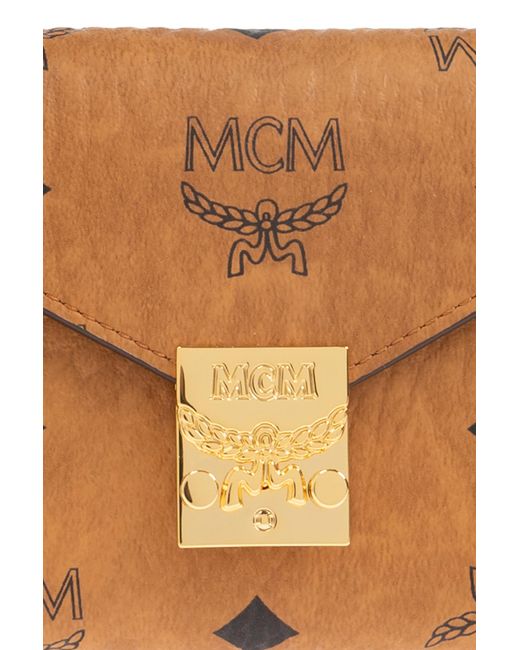 MCM Brown Wallet With Logo