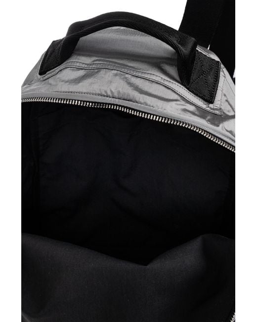 Stone Island Gray Backpack With Logo for men