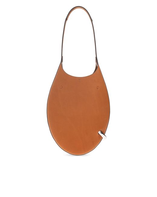 Tory Burch Blue Shoulder Bag 'Pierced'