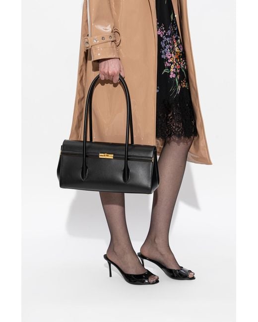 Dolce & Gabbana Black Shoulder Bag 'Marlene'