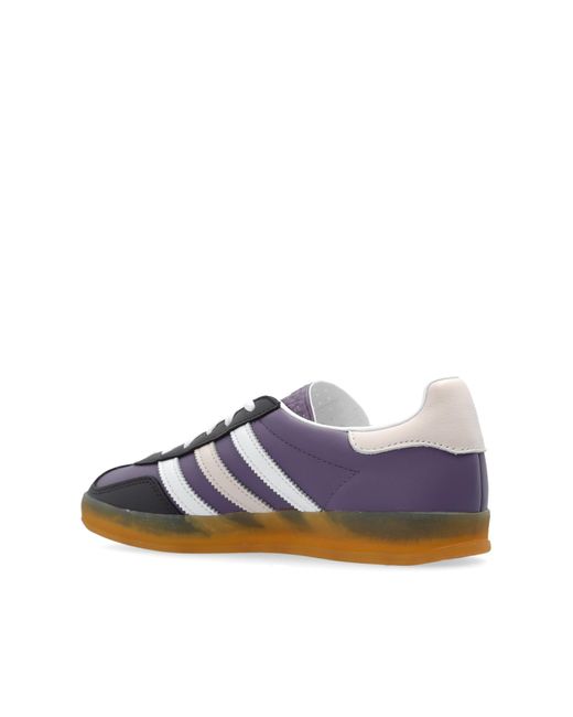 Adidas Originals Purple 'gazelle Indoor' Sneakers, for men