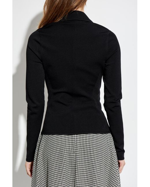 Dolce & Gabbana Black Wool Jacket